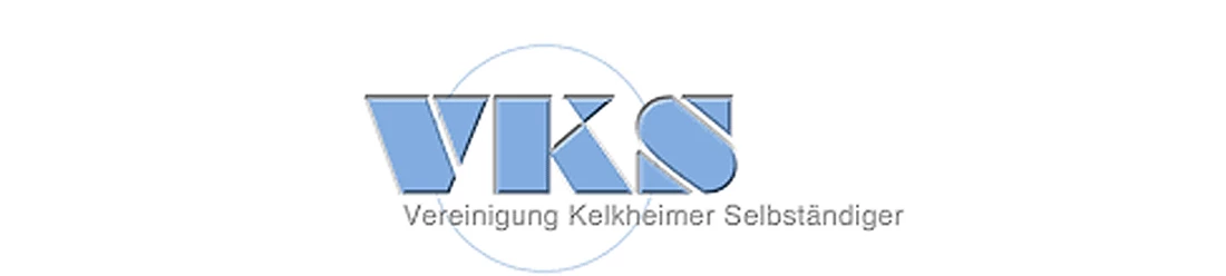 Logo der VKS, Vereinigung Kelkheimer Selbständiger, symbolisiert eine geschäftliche Partnerschaft im Immobilienbereich.